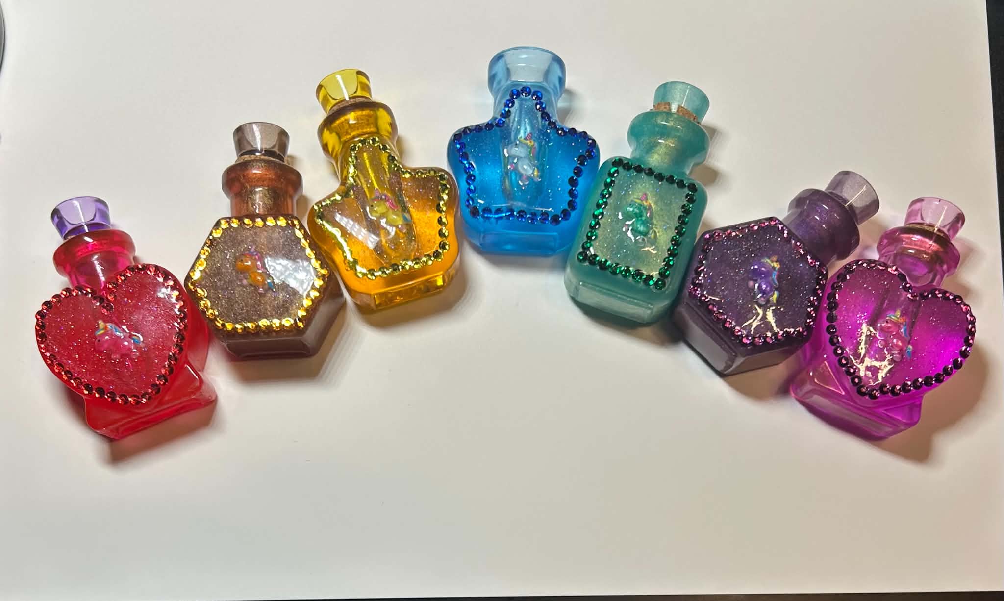 Potion Bottle Set ￼(6)