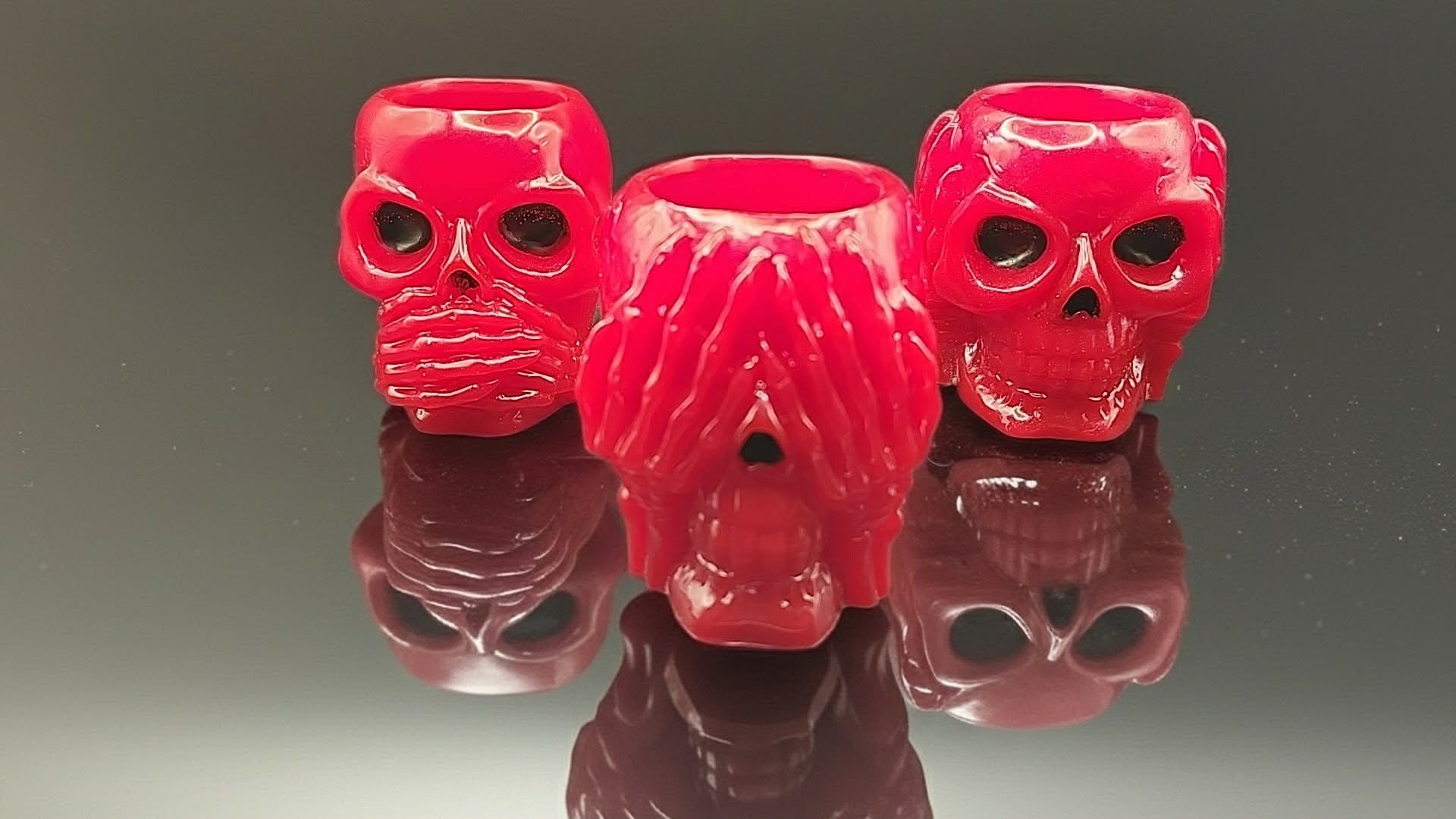 No Evil Skull Set